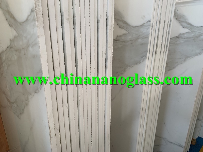 Super Nano Statuario Premium Nanoglass Calacatta Slabs 2800x1600x18mm