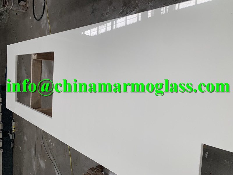 Crystallized <a href='https://www.chinananoglass.com/nanoglass'>nano glass</a> Stone for Vanitytops