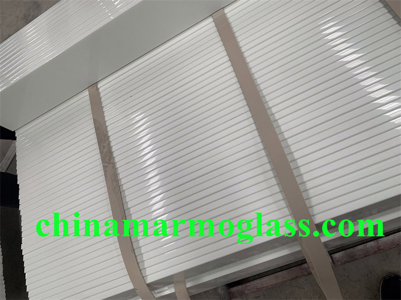 Pure White <a href='https://www.chinananoglass.com/nanoglass'>nano glass</a> Stone Window Sill