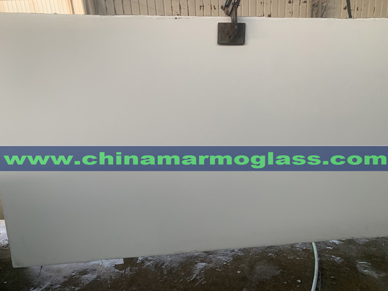 White Nano Glass Tiles and Slabs Factory Price