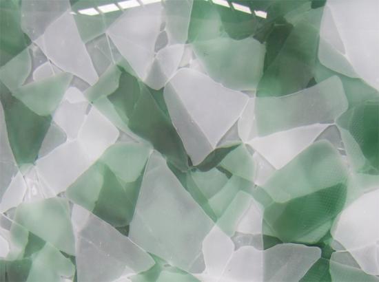 Crystal Green Jade Glass Stone