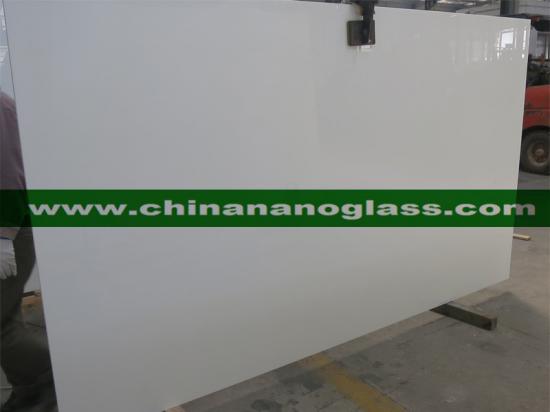 High Quality Artificial Stone White Nano Crystallized Glass Stone panel for Countertops Wall Floor Tile Stairs Risers