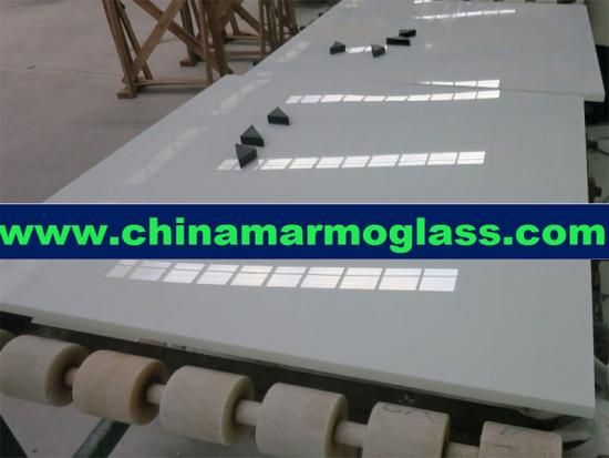 Super White China Nano Glass Stone Slabs and Tiles