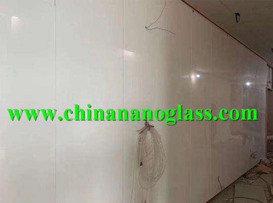 Artificial Stone Super Nano Glass White Tiles for Interior Wall Floor