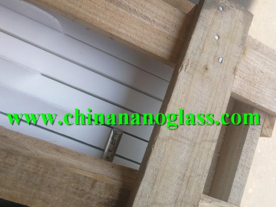 30mm Nano White Glass Slab 3cm Thickness Nano Glass