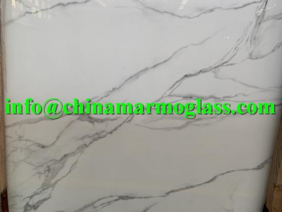 Calacatta Marble Nano Crystallized Glass Stone