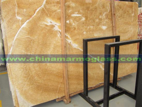 Gold Vein Slabs Top Quality Polished  Gold Onyx Slabs