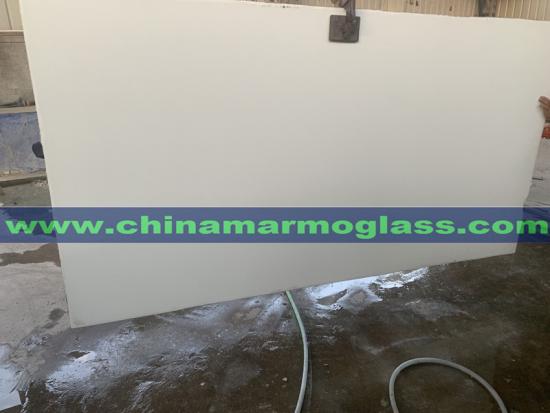 Nano-crystallized NANO PURE WHITE GLASS SLABS