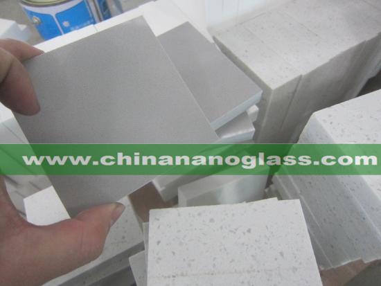 Pure Light Grey or Dark Grey Color Quartz Countertops