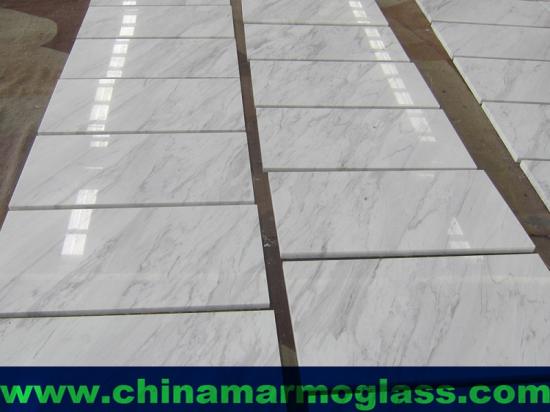 Greece White Volakas White Marble Slabs and  Tiles 60x30x2cm