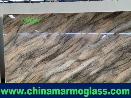 Calacatta Nano Glass Large Slab CNG66