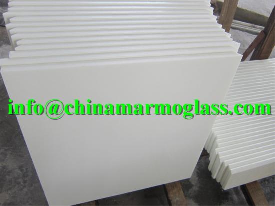 high quality nano white crystallized decorative glass panels for sale