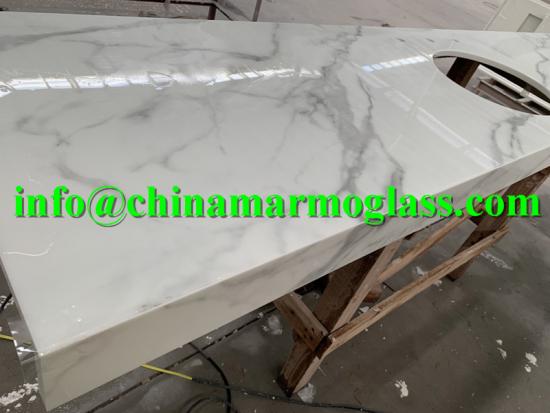 Nano Calacatta White Nano Crystallized Glass Stone 1