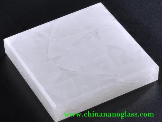 Ash White Jade Glass