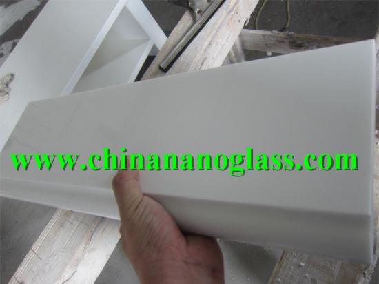 Nano Crystal White Glass