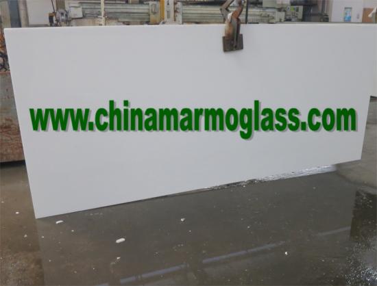 Super Thassos Glass Slab 300x160x2cm