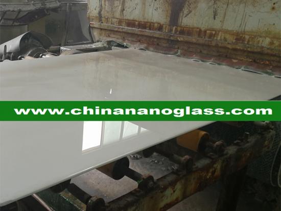 Pure White Nano Crystallized Glass Slabs 3000x1600mm