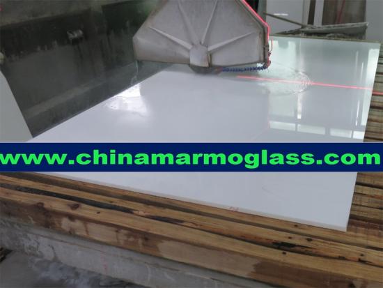 NanoGlass White Nano Glass Slabs Nano Crystallized Glass Nano Crystal Glass