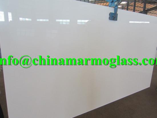 Micro Nano Glass Panels Slabs For Pure White Crystallized Nano Stone