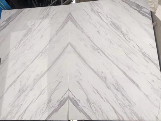 Bookmatch Calacatta Marble Artificial Engineering Stone