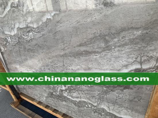 Marble Vein Look Nano Glass Stone Slab