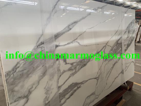 Calacatta White Nanoglass Stone