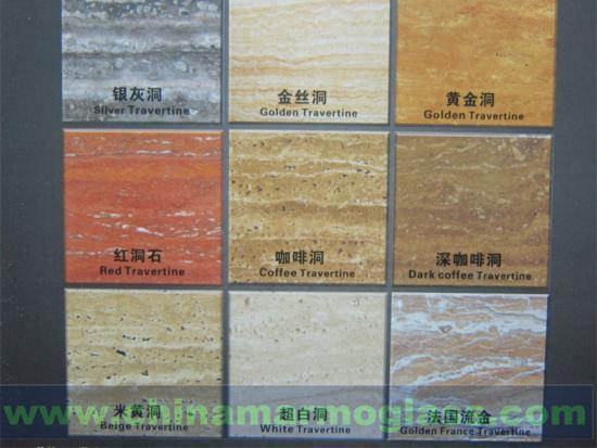 2CM Beige Travertine Yellow Travertine Grey Wood Travertine Marble Slabs