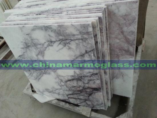 Interior Decoration Lilac Marble Tiles and Slabs