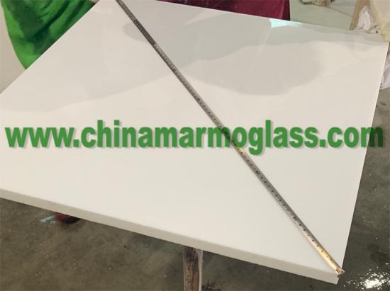 White Nano Crystallized Glass Stone Nano white