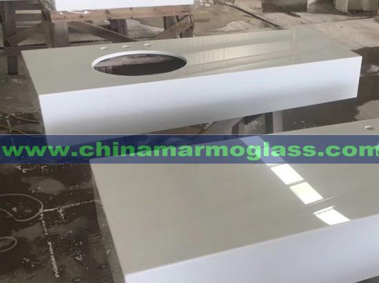 Tianrun Nano Crystallized Glass Stone Vanity Top