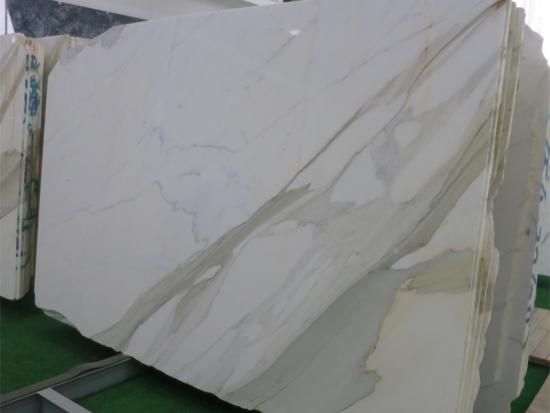 White Calacata Gold Marble Slabs