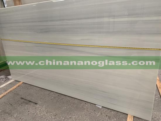 Grey Nano Crystallized Glass Slabs Grey Nanoglass