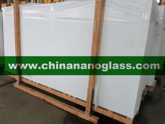 Artificial Crystallized Stone Pure White Nanoglass Stone