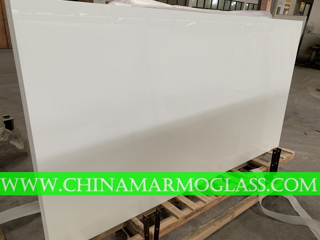 White Nano Glass Nanoglass Slabs 3cm