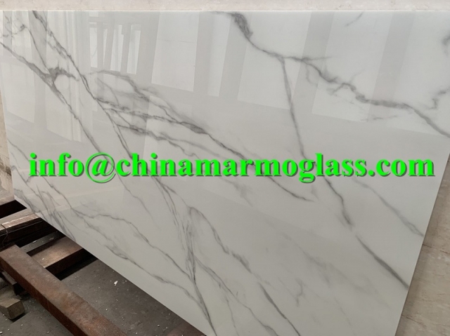 nano calacatta nanoglass slabs factory price