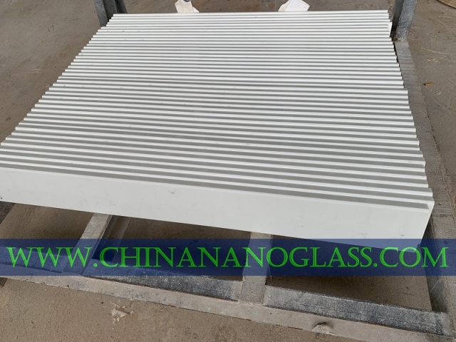 Pure White Nano Glass Window Sill Threshold