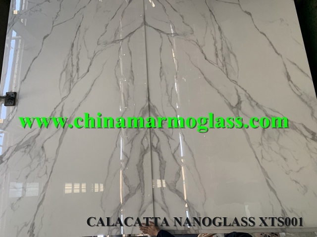 CALACATTA NANOGLASS XTS001