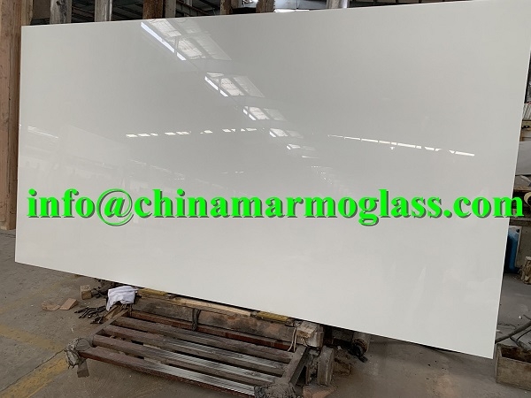 Marmo Glass Calacatta Color Slab