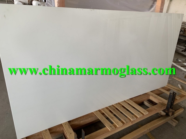 Super White Nano 1.8-3CM Crystallized Glass Slab