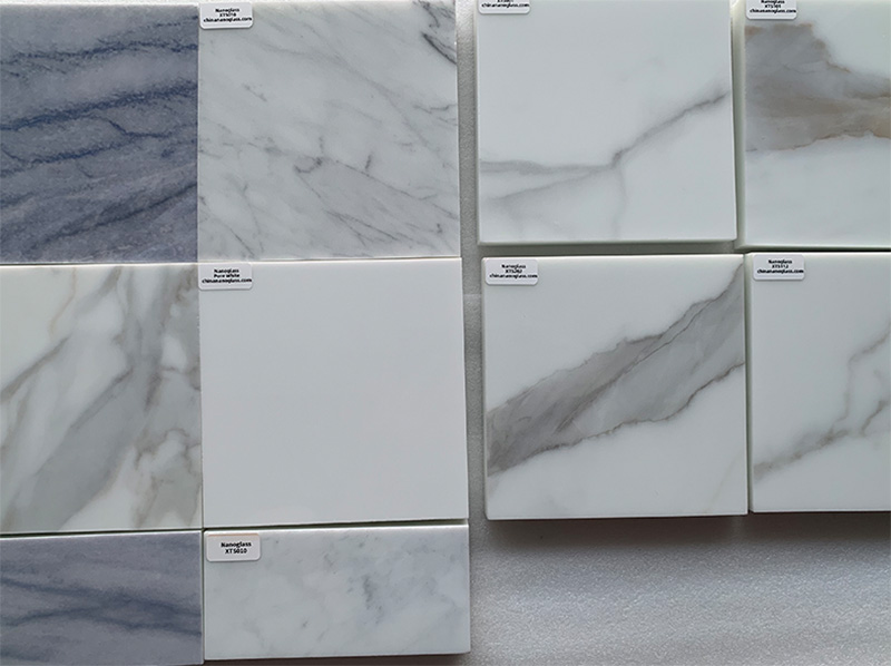 Calacatta White <a href='https://www.chinananoglass.com/nanoglass'>nano glass</a> 